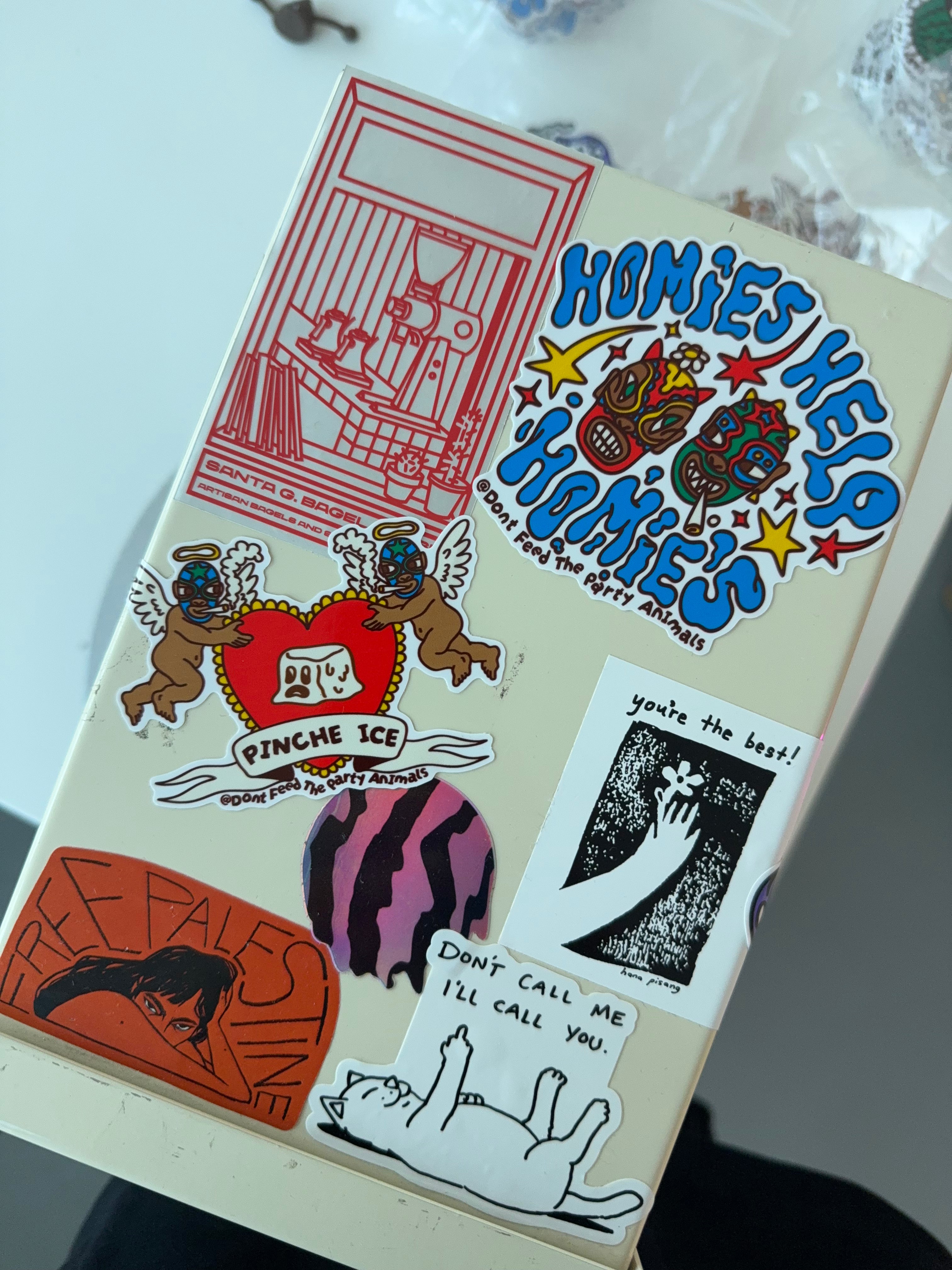 DON'T BE A PRICK STICKER