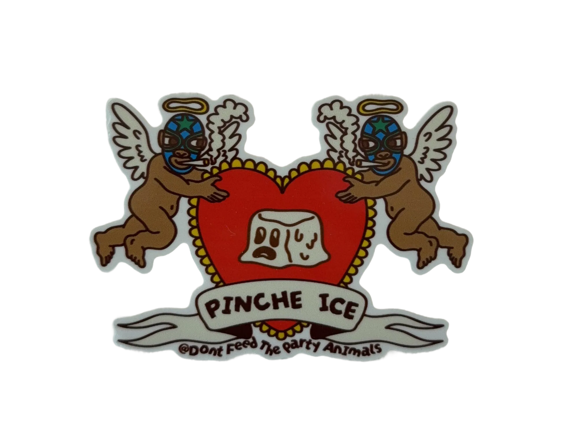 DON'T BE A PRICK STICKER